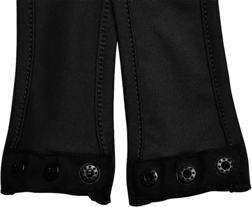 Vista 5 de LYANER Leotardo sin mangas fruncido con cuello en V para mujer