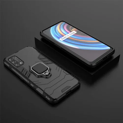 Vista 6 de LuluMain - Funda compatible con Oppo Realme X7, Realme V15 5G, soporte de anillo de metal a prueba de golpes