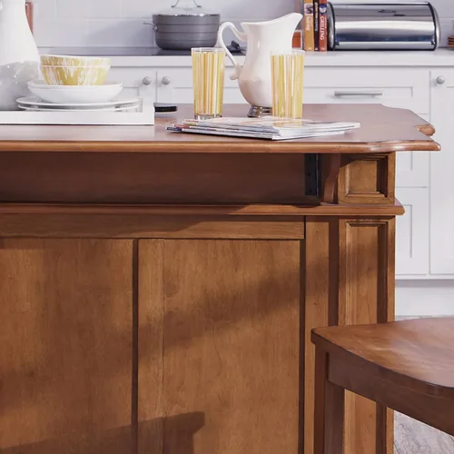Vista 9 de Home Styles - Isla de cocina, roble envejecido.