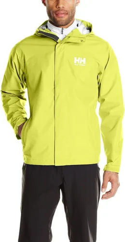 Vista 20 de Helly-Hansen Seven J - Chaqueta impermeable resistente al viento transpirable para hombre Sorbete de naranja 320