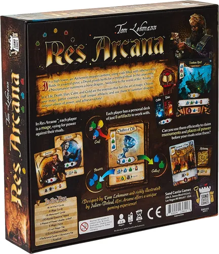 Vista 2 de Res Arcana - Juego de mesa 2-4 jugadores