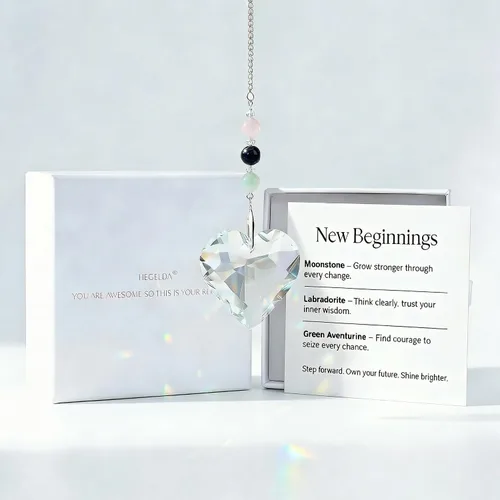 Vista 8 de Regalo de jubilación para mujer, regalo de feliz jubilación para mujer, atrapasoles de cristal de diferencia que hiciste para decoraciones de fiesta