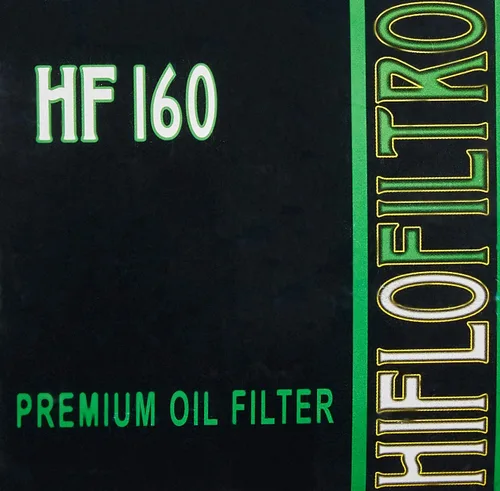 Vista 8 de HiFloFiltro Filtro de aceite estándar negro HF160, individual