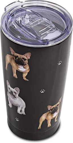 Vista 25 de Vaso de pastor australiano SERENGETI de 16 oz. de acero inoxidable, vaso aislado al vacío con tapa a prueba de derrames