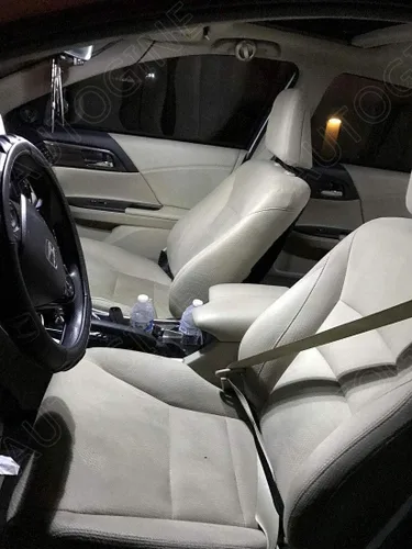 Vista 4 de AUTOGINE Kit de bombillas LED blancas superbrillantes de 6000 K para interiores Honda Accord 2003 2004 2005 2006 2007 2008 2009 2010 2011 2012 +