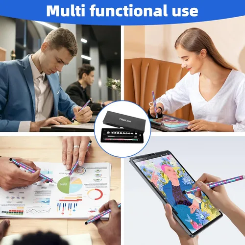 Vista 4 de Bolígrafos Fidget Magnéticos Juguetes Magnéticos Bolígrafos Graciosos Regalos para Adolescentes Niños y Niñas Regalos para Niños