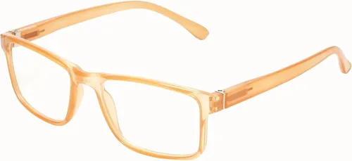 Vista 8 de Calabria L2007 - Gafas de lectura rectangulares de diseño para hombres y mujeres, lentes de lectura de una sola potencia, elegantes y duraderas