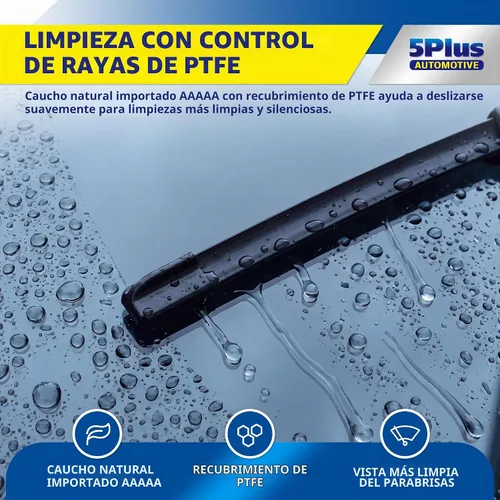 Vista 3 de 5 PLUS Escobillas Limpiaparabrisas de Repuesto de 13"+13" para Jeep Wrangler TJ 1997 1998 1999 2000 2001 2002 2003 2004 2005 2006 Calidad Original