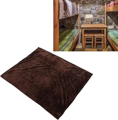 Vista 2 de Manta eléctrica tamaño matrimonial – Calentador de cama con 3 calor y franela suave lavable de alta calidad, apagado automático, sobrecalor