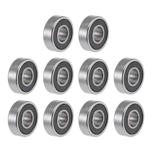 Vista 9 de uxcell 1616-2RS Rodamiento de bolas de ranura profunda Rodamientos de palanca Z2 sellados de 1/2 pulgadas x 1-1/8 pulgadas x 3/8 pulgadas, 10