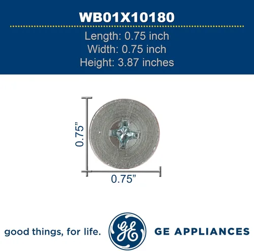 Vista 4 de GE - Perno para microondas WB01X10180