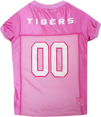 Vista 48 de Pets First Camiseta de la NCAA para perros y gatos, camiseta rosa de California Golden Bears, talla XS. Lindo traje rosa para mascotas