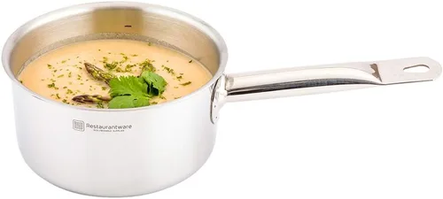 Vista 20 de Restaurantware Tapa de sartén de acero inoxidable, 7 x 2 pulgadas