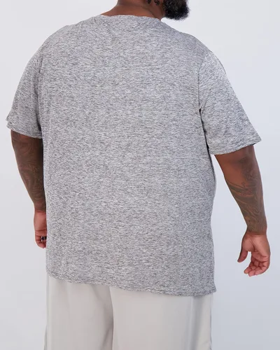 Vista 3 de Real Essentials 3 Pack Mens Big & Tall Short Sleeve Dry Fit Crew Neck T-Shirt - Gym Workout Athletic Running Tee (3XT-5XT)