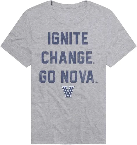 Vista 31 de Campus Lab Official NCAA Distressed Spirit Phrase Collegiate Classic Ring-Spun T-Shirt Unisex for Men & Women Collection