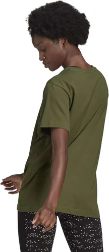 Vista 2 de adidas Camiseta de iconos de marca para mujer, Blanco