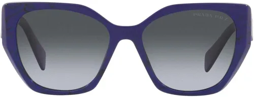 Vista 2 de Prada PR 19ZS - Lentes de sol para mujer con sombra, color mármol bálticogris 5517145, Mármol Báltico