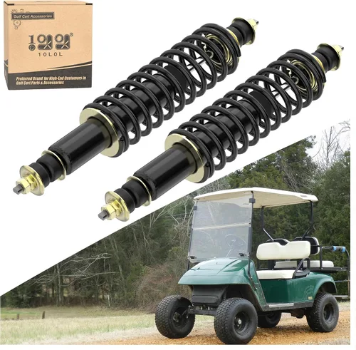 Vista 9 de 10L0L Golf Cart Shocks Absorber Front or Rear with Heavy Duty Coil Springs for EZGO Medalist TXT 1994+ Newer Gas & Electric Golf Carts, Replaces
