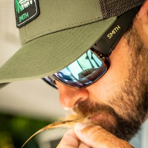 Vista 3 de Smith Guide's Choice XL - Gafas de sol deportivas de rendimiento extra grandes para ciclismo, pesca y más - para hombres y mujeres - Habana mate +