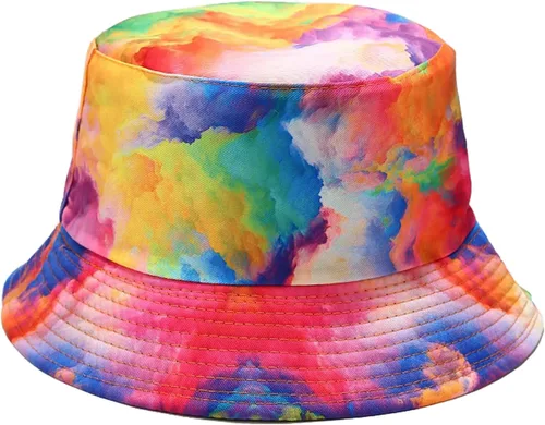 Vista 14 de Sombrero de pescador reversible de doble cara con estampado unisex Banana