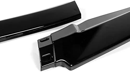 Vista 4 de Kit de 3 bordes de parachoques delantero compatibles con Honda Accord Coupe 2013-2015, alerón de protección divisor estilo STP, difusor de aire