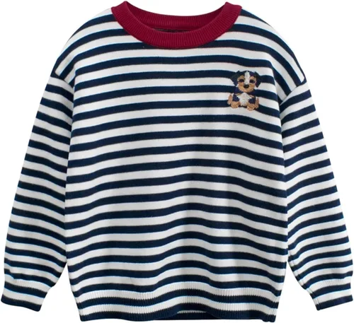 Vista 8 de Suéter de punto para bebé niño pequeño, sudadera de algodón con dibujos animados