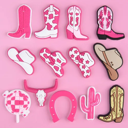 Vista 6 de Dijes para zapatos de equipo de fútbol, accesorios deportivos, decoraciones para niños, niñas, mujeres, regalos de cumpleaños