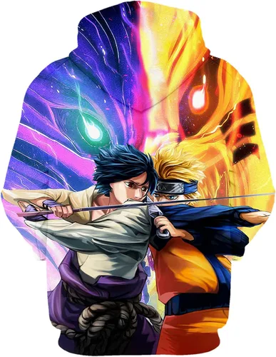 Vista 4 de FOTMPN Mens Boys Novelty 3D Printing Anime Hoodie Sweatshirt ports Hoodie Printed Pullover