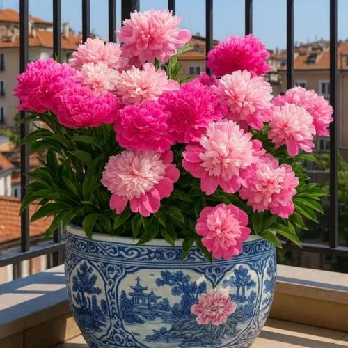 Vista 2 de Más de 150 semillas de flores de peonía perennes para plantar semillas de peonía, amapola y peonía, polinizadas abiertas, atraen mariposas