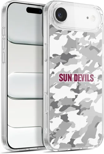 Vista 25 de Head Case Designs Funda de gel ASU Camou con licencia oficial de la Universidad Estatal de Arizona [protección de grado militar] compatible