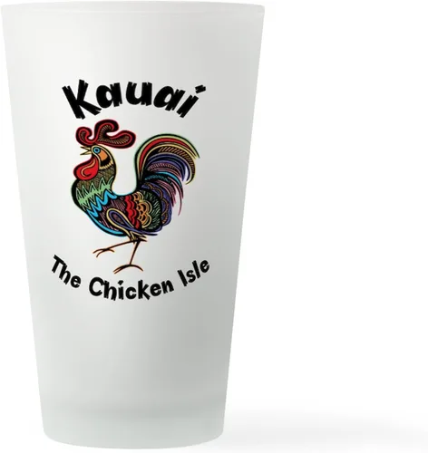 Vista 5 de CafePress Vaso de pinta de pollo, 16 oz. Vaso para beber
