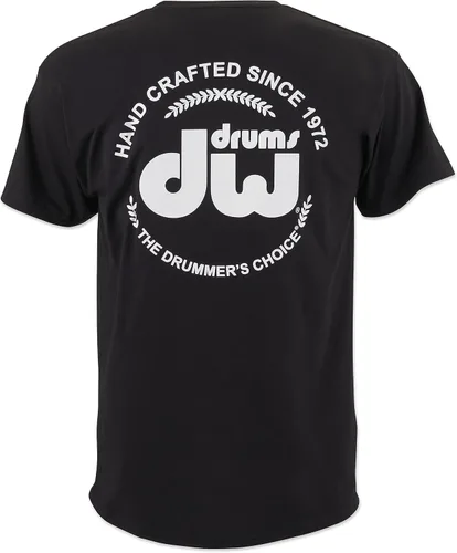 Vista 2 de Drum Workshop, Inc. - Percheros de manga corta para hombre, negro, grande de EE. UU