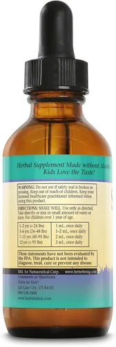 Vista 3 de Herbs For Kids Echinácea dulce (4oz)