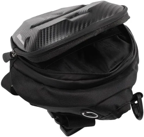 Vista 3 de Bolsa de pierna de motocicleta PVC resistente al agua 10.2 in Negro