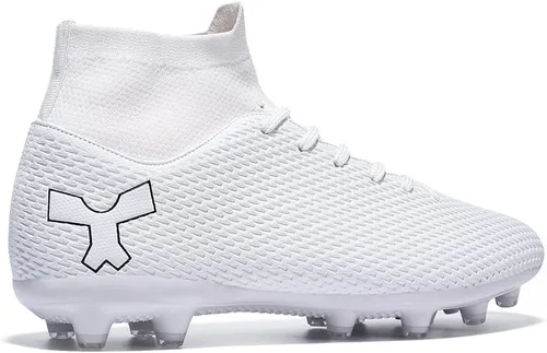 Vista 2 de Botas de fútbol para hombre con tacos de fútbol para hombres y niños grandes, zapatos de punta alta para jóvenes, entrenamiento profesional