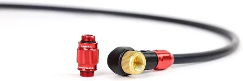 Vista 4 de LEZYNE Bomba de piso de acero 3.5 de alta presión para bicicleta Negro (Flat Black)