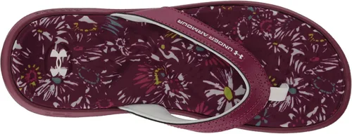 Vista 5 de Under Armour Chanclas Ignite Marbella Graphic para mujer