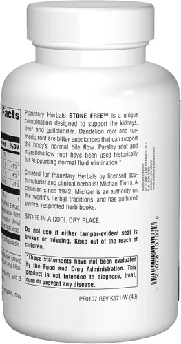 Vista 2 de Planetary Herbals Stone Free 180 tabletas, PF0107, 1, 1