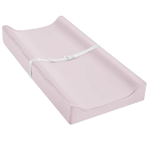 Vista 9 de Funda para Cambiador de Piel Vegana con Cremallera - 31" X 16" - Impermeable y Limpiable, Extra Gruesa y Portátil y Antideslizante Alfombrilla
