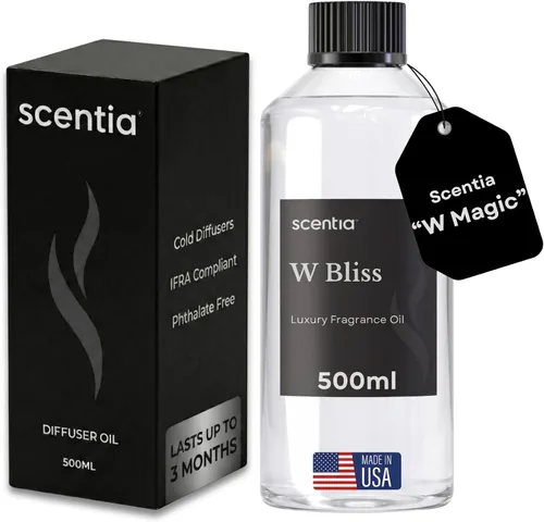 Vista 24 de Aceite Difusor de Hotel Scentia Inspirado en el Aroma del Hotel Delano Beach Club - 20 mL 0.67 fl oz - Mezcla de Aceites Esenciales Naranja, Té