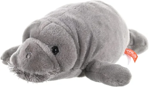 Vista 2 de Wild Republic Manatee - Peluche de peluche, regalo para niños, Cuddlekins de 10 pulgadas