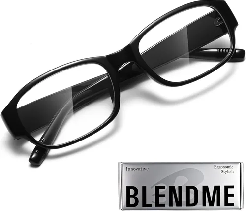 Vista 7 de Gafas rectangulares ultraligeras con luz azul para mujer, oficina, computadora