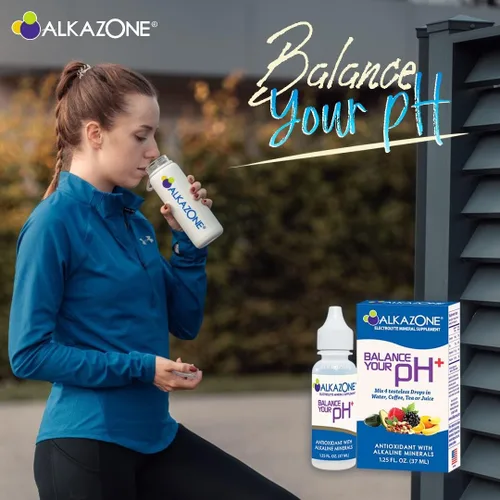 Vista 7 de Alkazone Equilibra tu pH (Más) Gotas minerales alcalinas antioxidantes, paquete individual de 1.25 onzas, portátil, produce suministro de agua