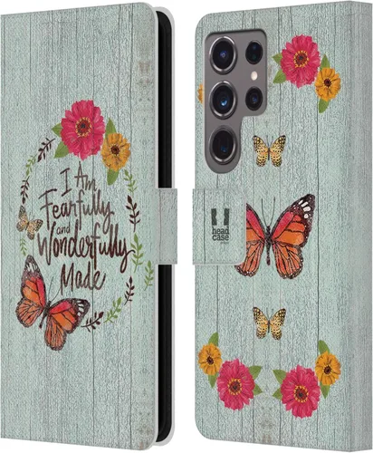 Vista 12 de Head Case Designs Beautiful Life Country Charm Leather Wallet Case Compatible with Samsung Galaxy S24 Ultra 5G