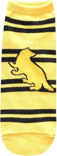 Vista 6 de Harry Potter Hufflepuff JuniorsWomens 5 Pack Ankle Socks Size 4-10