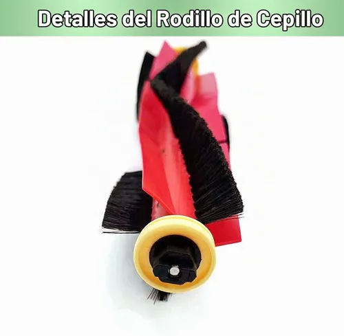Vista 5 de Paquete de 3 piezas de repuesto de cepillos principales Roborock - Compatible con Roborock S6 Pure, S6 MaxV, E4, S4 Max, S5, S5 Max, S4, E2, E3, E5
