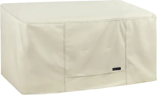 Vista 10 de Cubierta para Hoguera NettyPro Rectangular Impermeable para Chimenea al Aire Libre para Mesa de Hoguera de Gas Propano Rectangular, 42 x 24 x 24