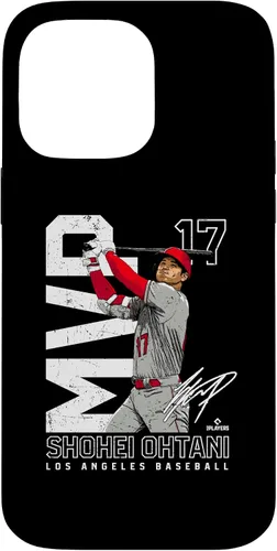 Vista 21 de Funda MLBPA para iPhone 16 MVP Shohei Ohtani Los Angeles