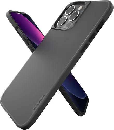 Vista 126 de Smartish® Funda delgada para iPhone 13 Pro - Gripmunk - [ligera + protectora] Funda de agarre fina - Black Tie Affair