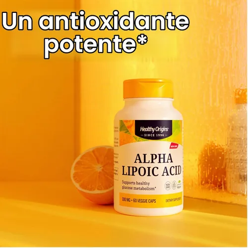 Vista 4 de Healthy Origins Multi vitaminas de ácido alfa lipoico, 300 mg, 150